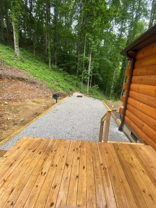 Rustic Modern Cabin With Hot Tub Near Rafting And Great Smokey Mountains Bryson City Bagian luar foto